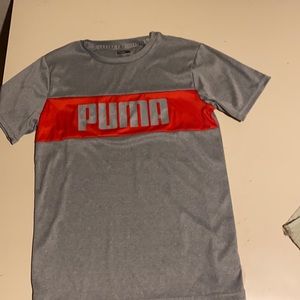 It is a puma extra large gray and red